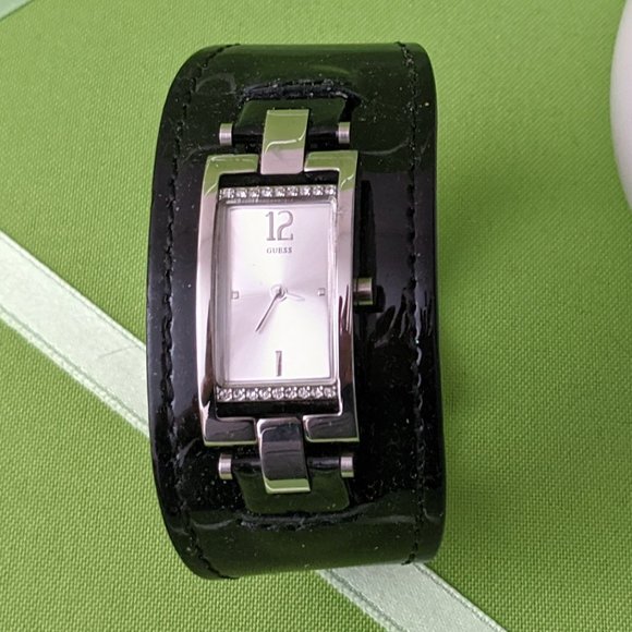 Guess Buckle Watch with Cowhide Bracelet